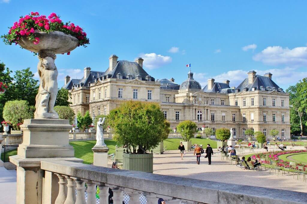 باغ‌های لوکزامبورگ مراکز دیدنی پاریس